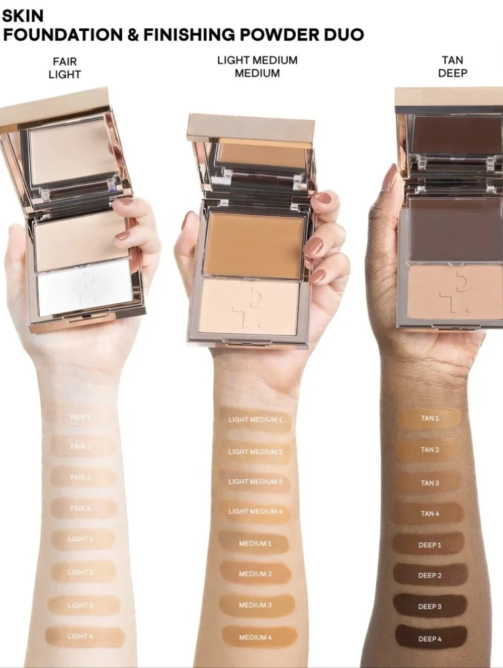 NEW~ PATRICK TA Major Skin Créme Foundation & Finishing Powder~ Medium 2